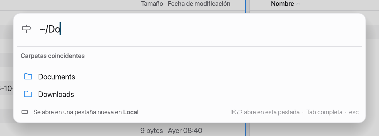 Ir a la ruta con sugerencias