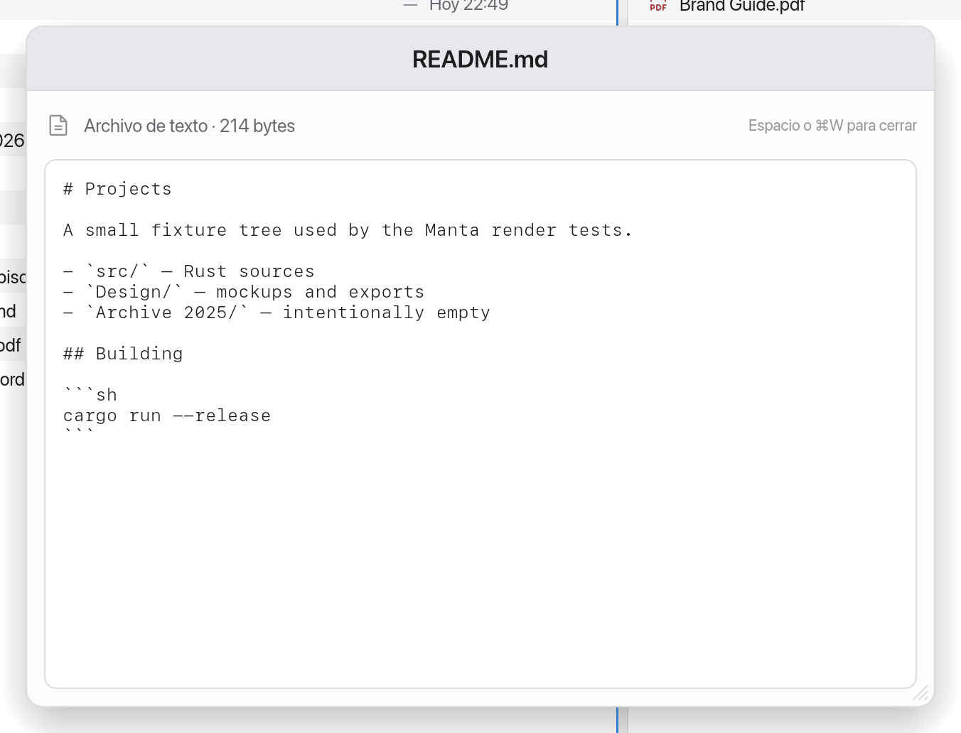 Vista previa integrada de un archivo de texto de un servidor